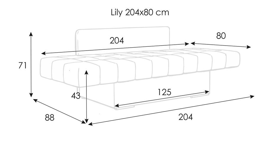 Sofá cama Lily