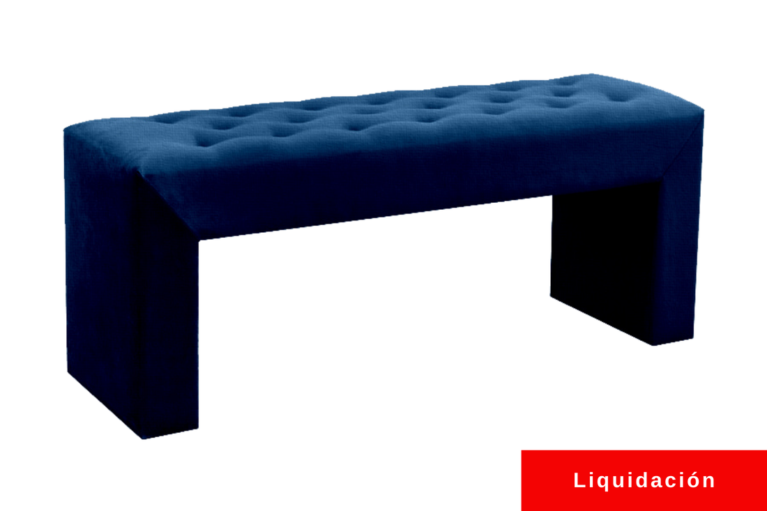 Liquidación Enigma Bench Sky velvet 41