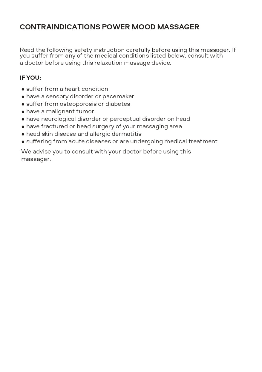 S8 Power Mood Massager