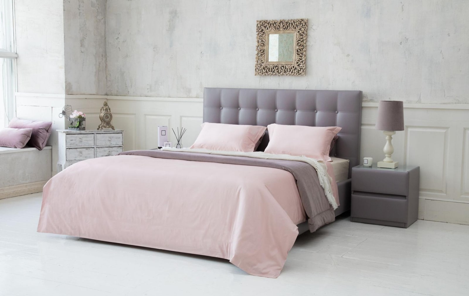 S8 Home: funda nórdica + 2 fundas de almohada (50x75) Ropa de cama