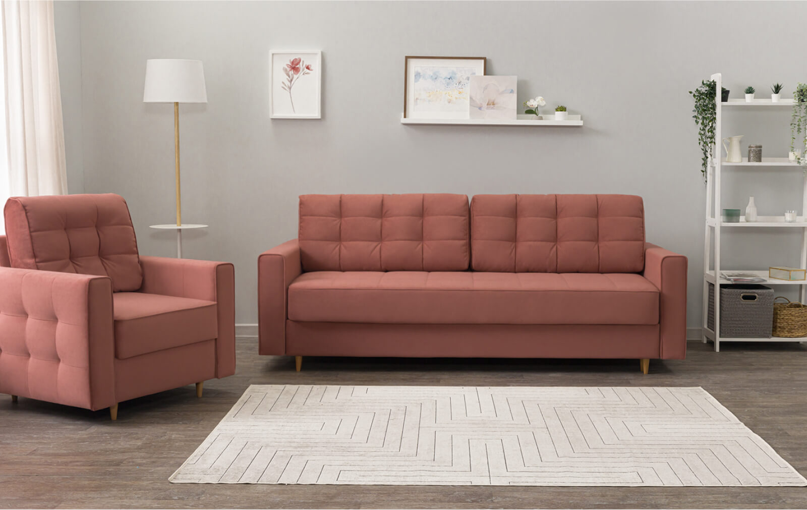 Amani stitch Sofa Bed