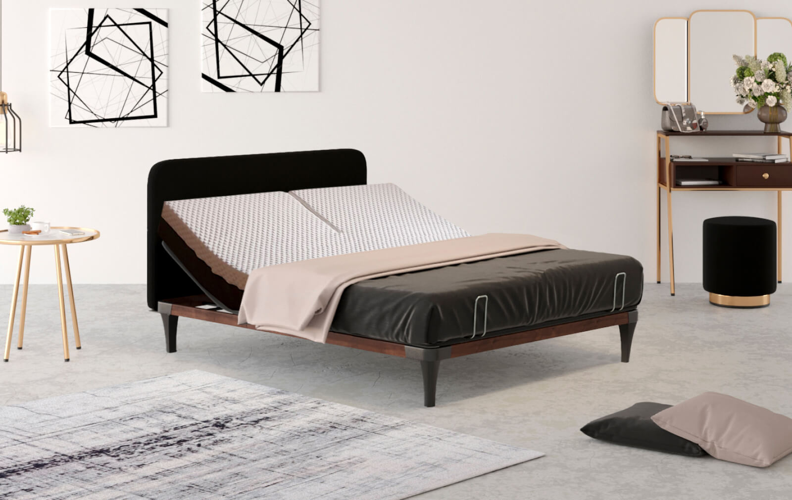 ErgoSlim Adjustable Bed Frame