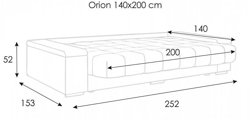 Sofá cama Orion Nova