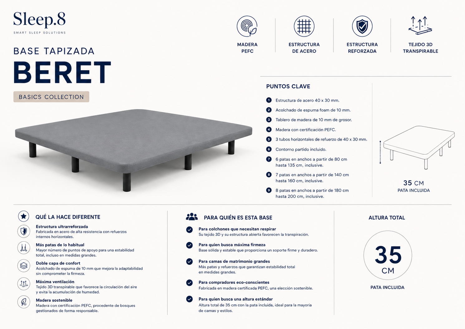 Base Beret - Firme