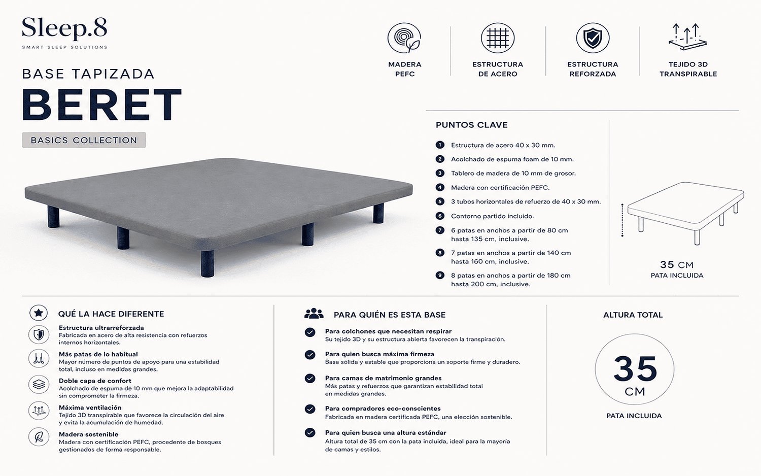 Base Beret - Firme