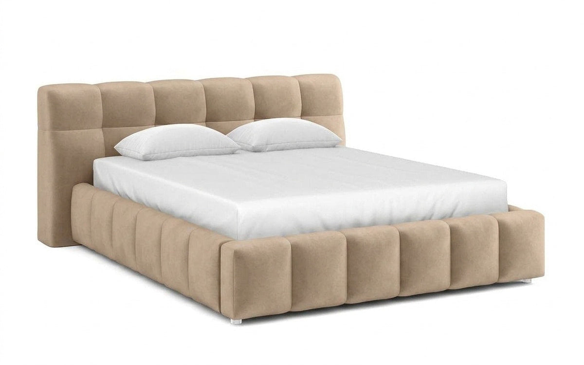 BED EXP ANDRIA 90x200 Casanova Milk Slatted base