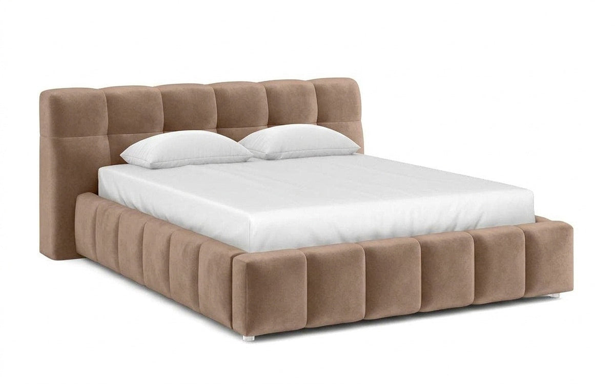 BED EXP ANDRIA 90x200 Casanova Stone Slatted base