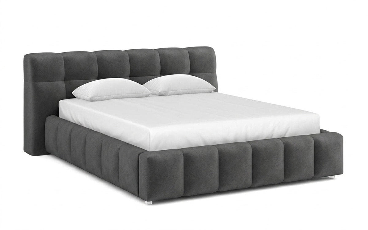 BED EXP ANDRIA 90x200 Shammy Frosty Slatted base