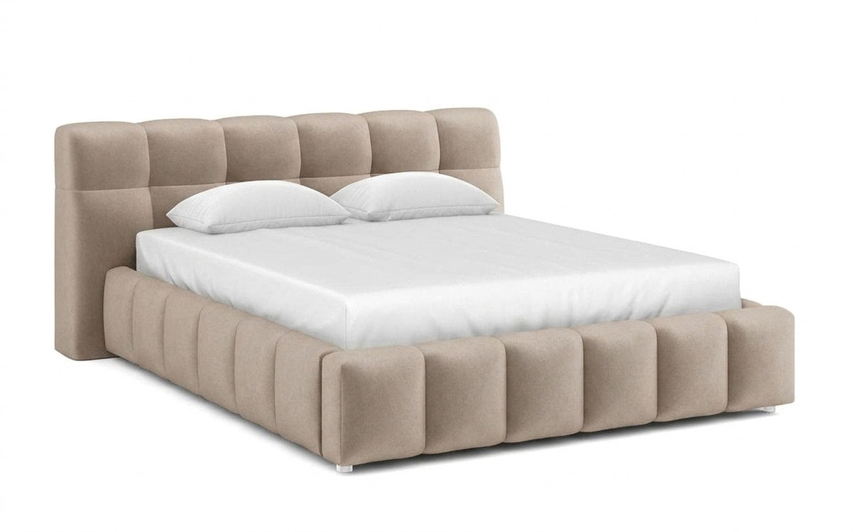 BED EXP ANDRIA 90x200 Shammy Sunrise Slatted base