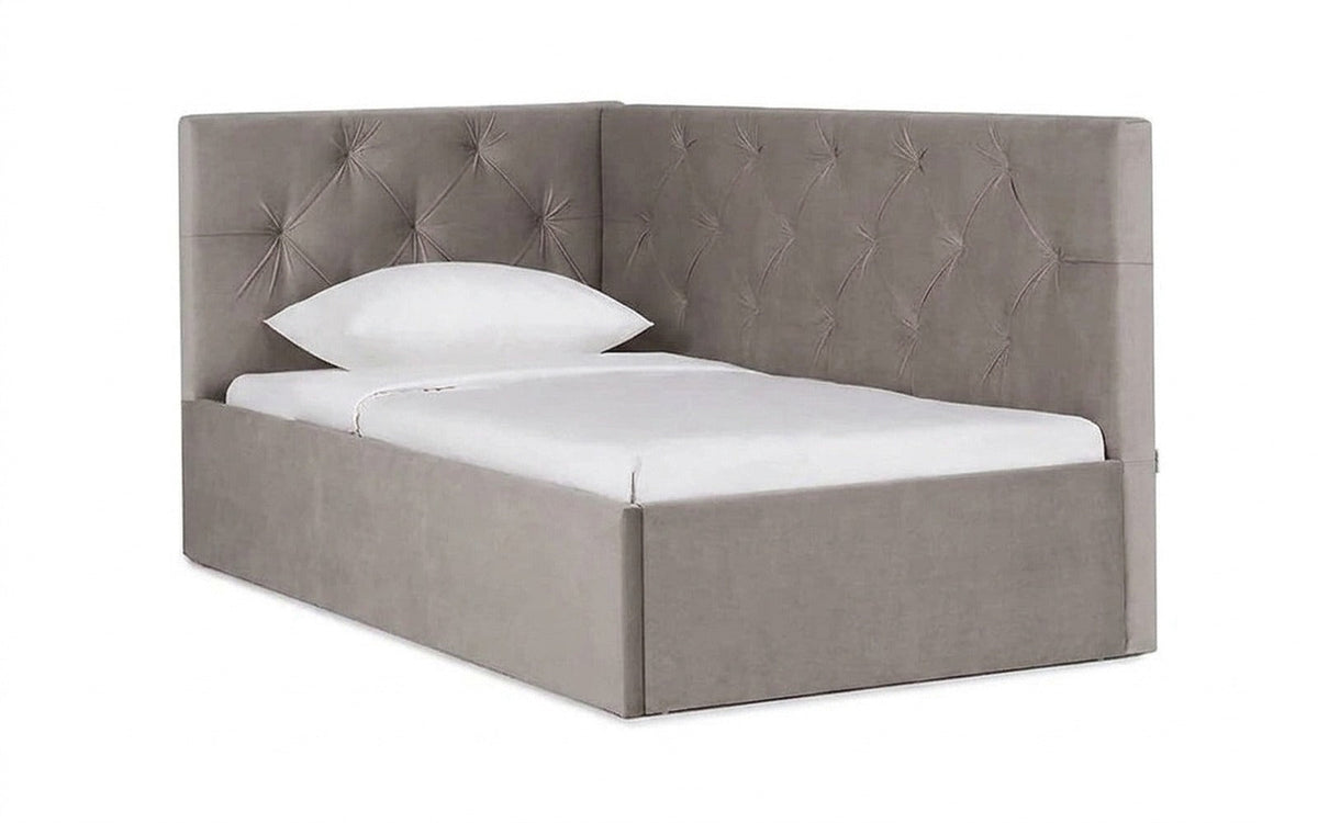 BED EXP CAMILLA PRO 80x160 Casanova Grey Slatted base