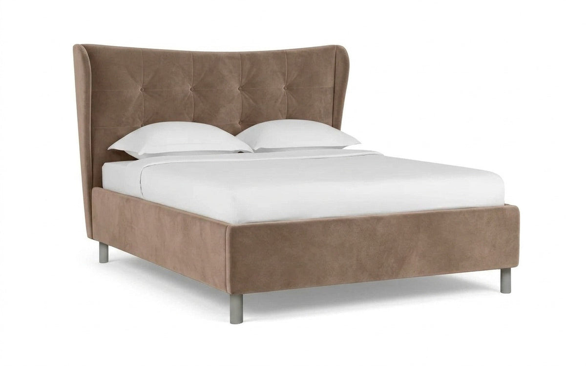 BED EXP CARLA NOVA 90x190 Casanova Stone Slatted base