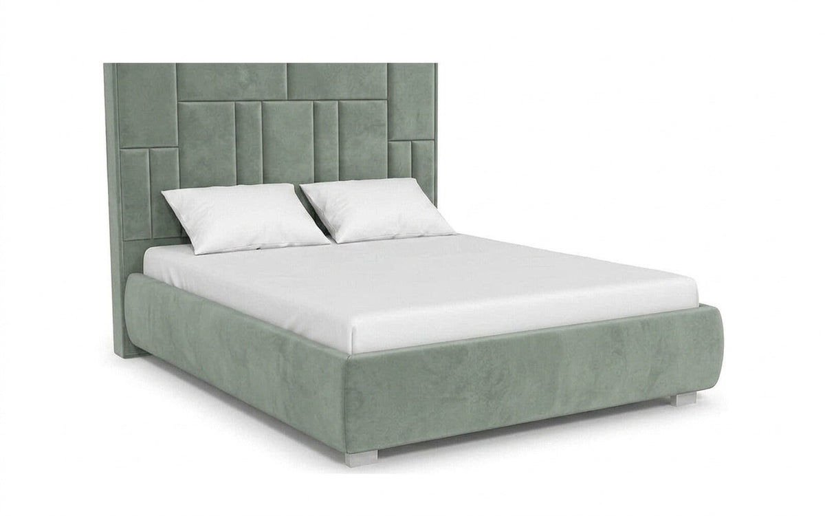 BED EXP CATARINA 135x190 Casanova Celadon Slatted base