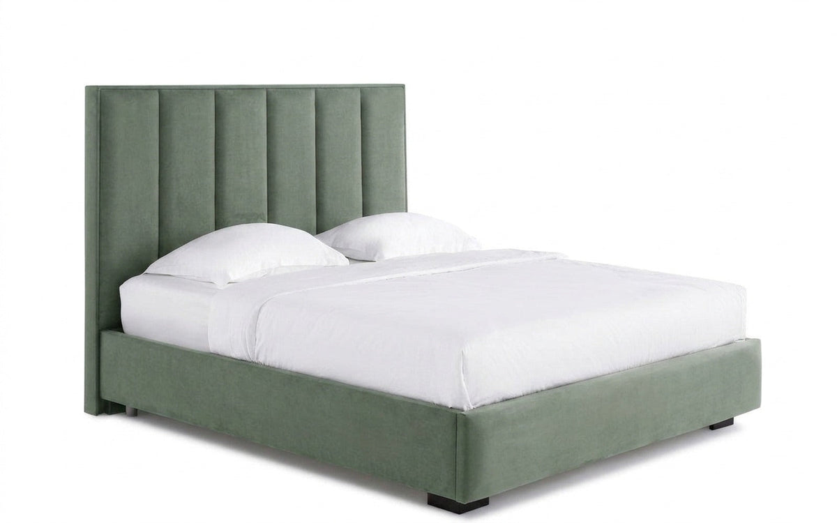 BED EXP CHARLOTTE 90x190 Casanova Celadon Slatted base
