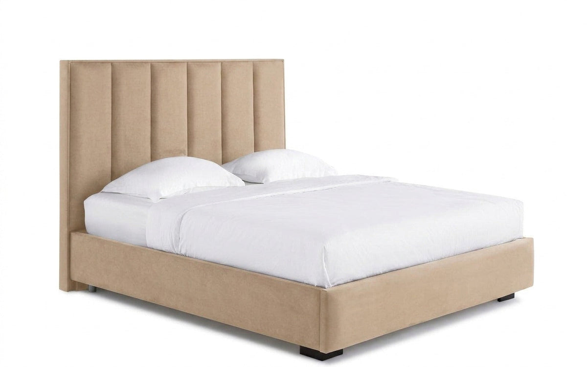 BED EXP CHARLOTTE 90x190 Casanova Milk Slatted base