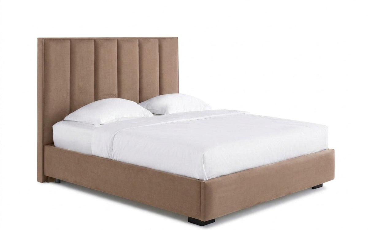 BED EXP CHARLOTTE 90x190 Casanova Stone Slatted base