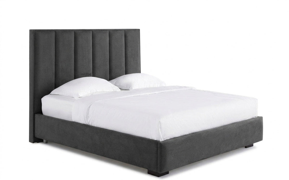 BED EXP CHARLOTTE 90x190 Shammy Frosty Slatted base