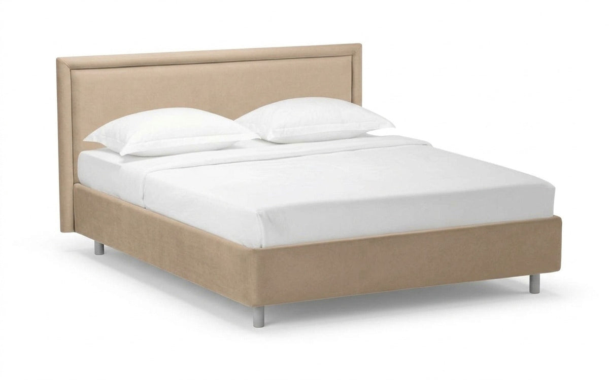 BED EXP DOMENICO NOVA 90x190 Casanova Milk Slatted base