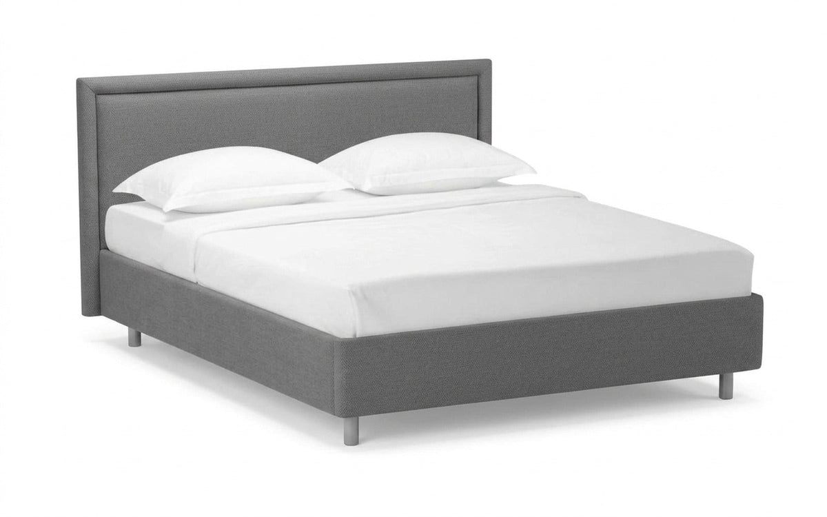 BED EXP DOMENICO NOVA 90x190 Sky Velvet 08 Slatted base