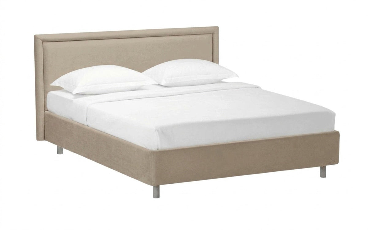 BED EXP DOMENICO NOVA 90x190 Sky Velvet 21 Slatted base