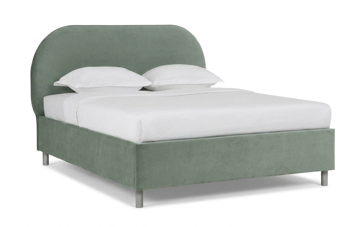 BED EXP DORA NOVA 90x190 Casanova Celadon Slatted base