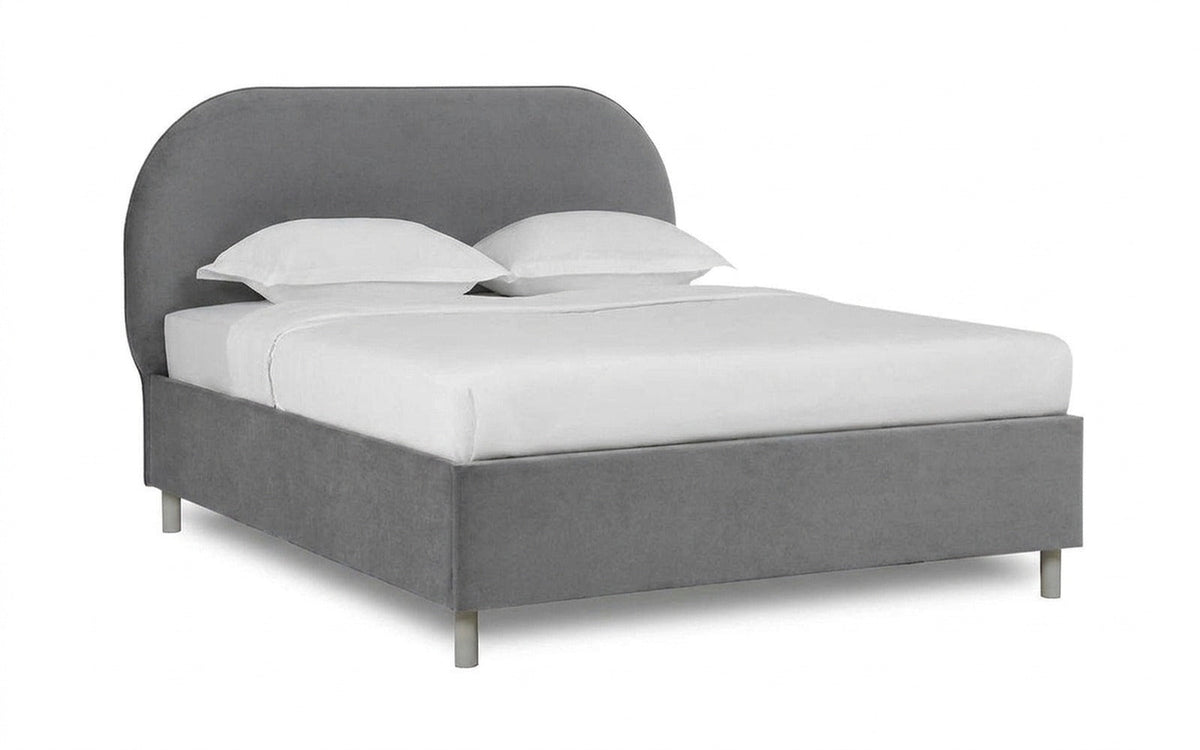 BED EXP DORA NOVA 90x190 Sky Velvet 08 Slatted base