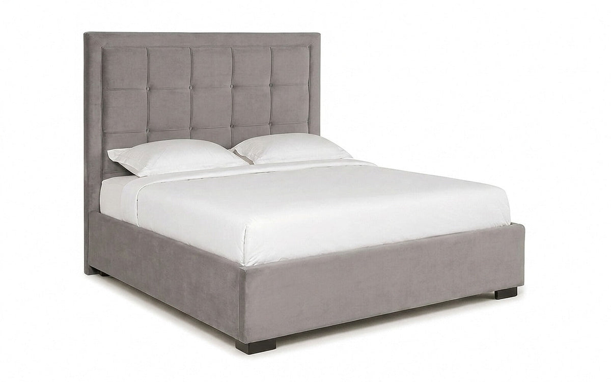 BED EXP DUGLAS 140x200 Casanova Grey Slatted base
