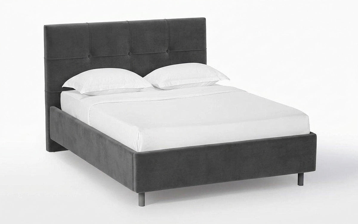 BED EXP ELISA NOVA 90x190 Sky Velvet 16 Slatted base