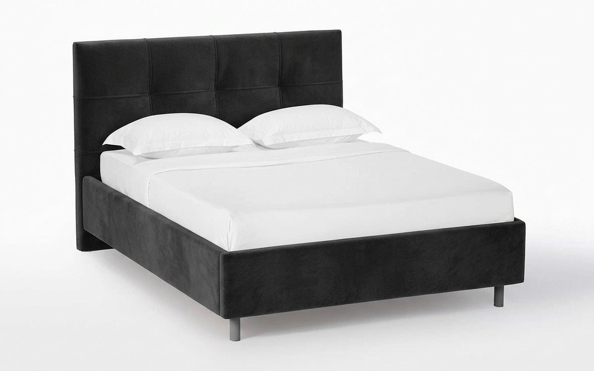 BED EXP ELISA NOVA 90x190 Sky Velvet 38 Slatted base