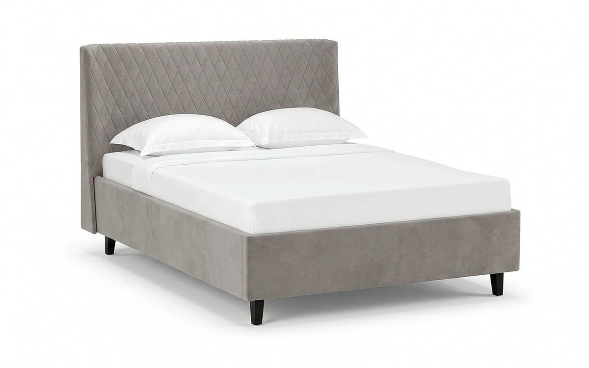BED EXP ELLA NOVA 90x190 Casanova Grey Slatted base