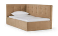 BED EXP EVA PRO 80x160 Casanova Beige Slatted base