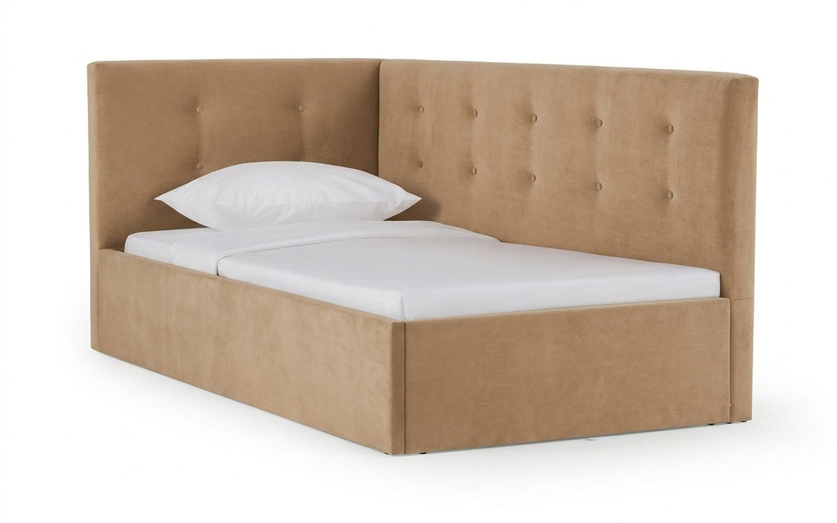 BED EXP EVA PRO 80x160 Casanova Beige Slatted base