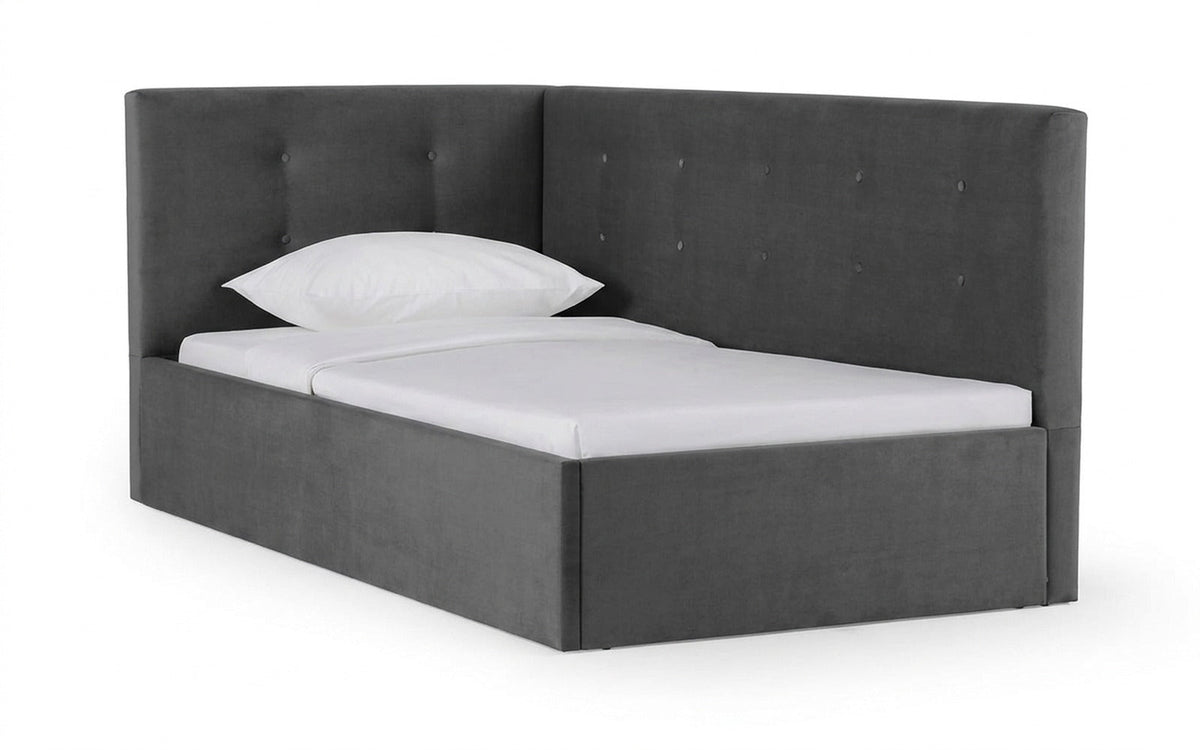 BED EXP EVA PRO 80x160 Sky Velvet 16 Slatted base