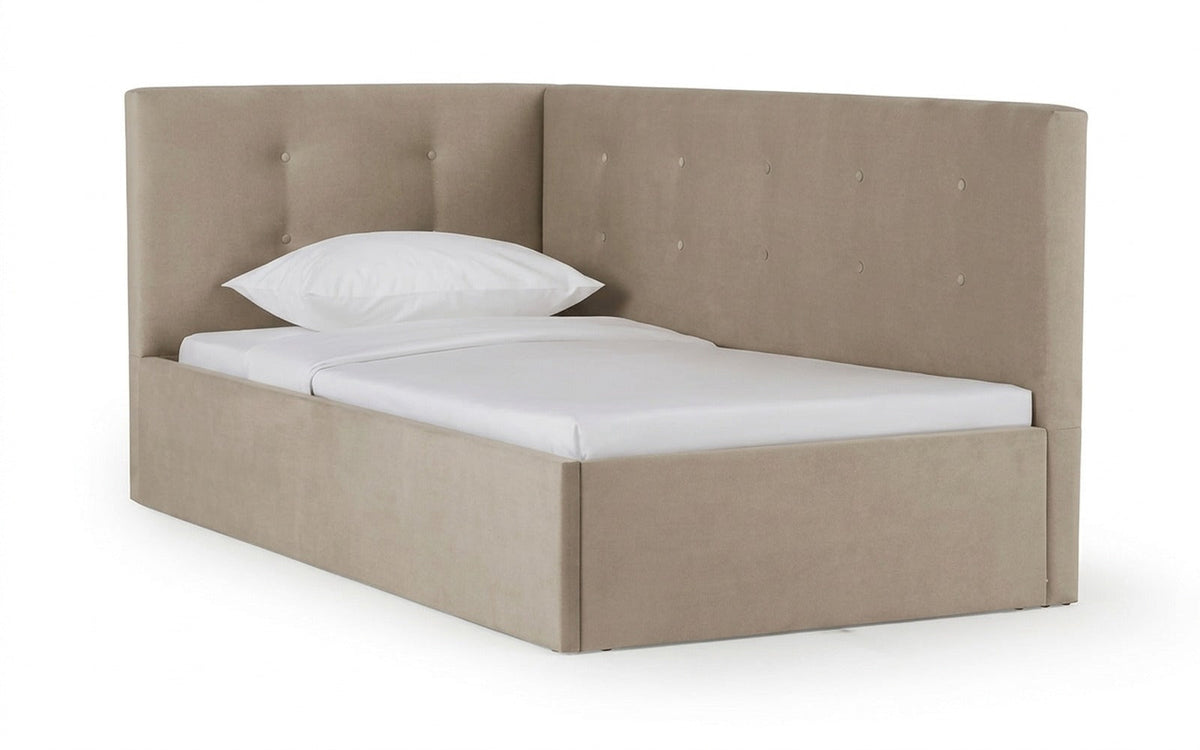 BED EXP EVA PRO 80x160 Sky Velvet 21 Slatted base