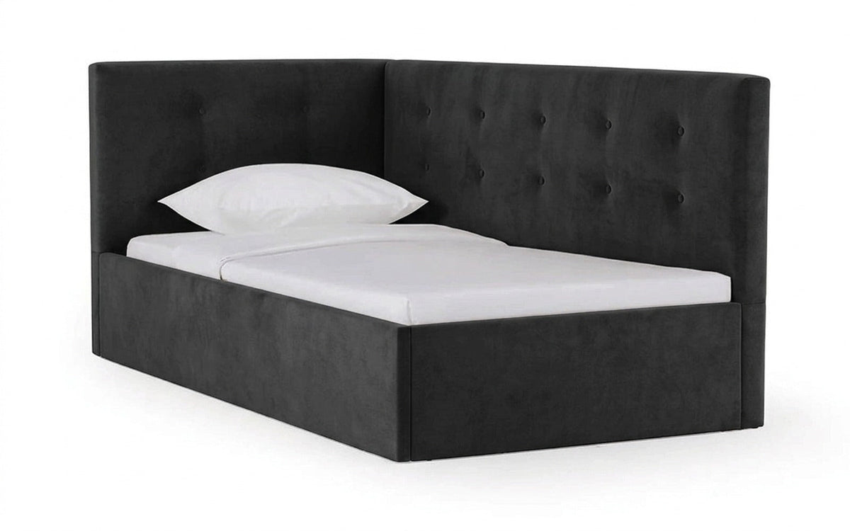 BED EXP EVA PRO 80x160 Sky Velvet 38 Slatted base
