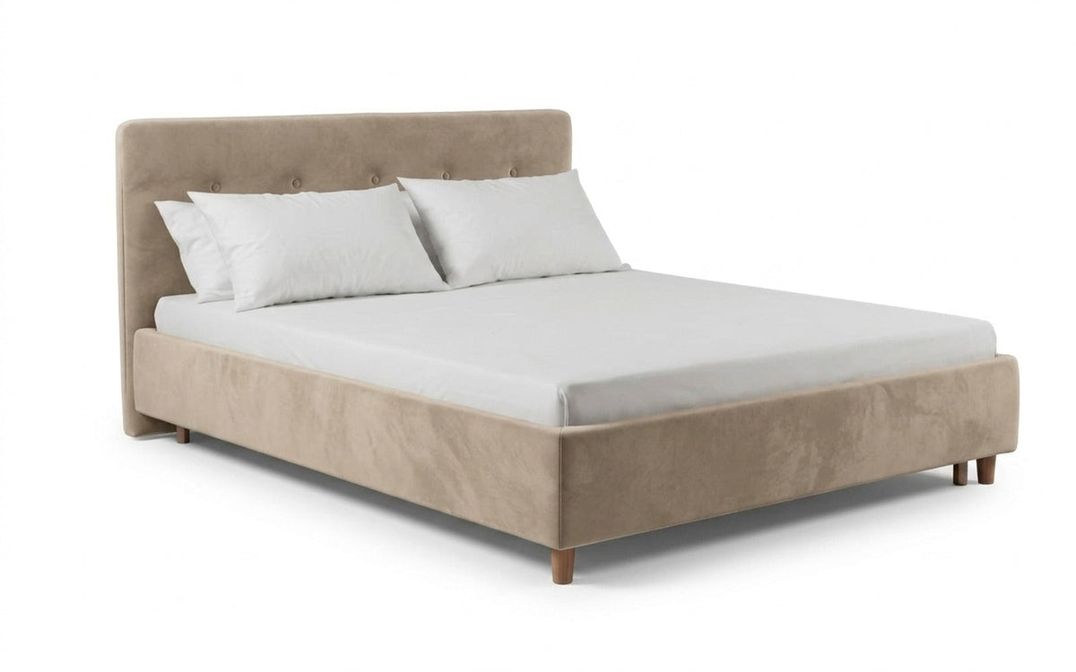 BED EXP FAVORIT 90x190 Casanova Milk Slatted base