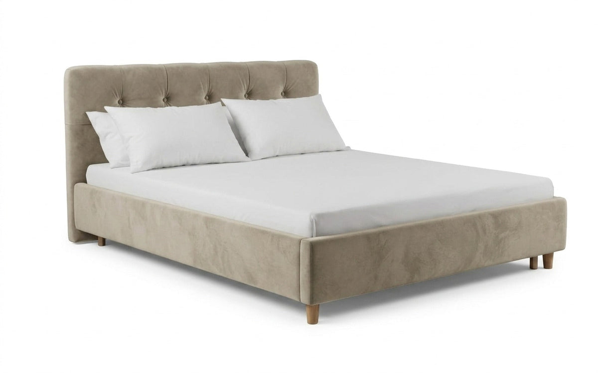 BED EXP FAVORIT 90x190 Sky Velvet 03 Slatted base