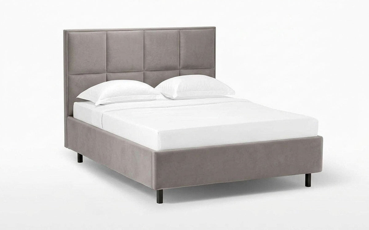 BED EXP LINEA NOVA 120x190 Casanova Grey Slatted base