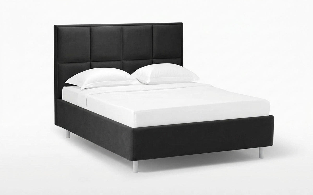 BED EXP LINEA NOVA 120x190 Sky Velvet 38 Slatted base