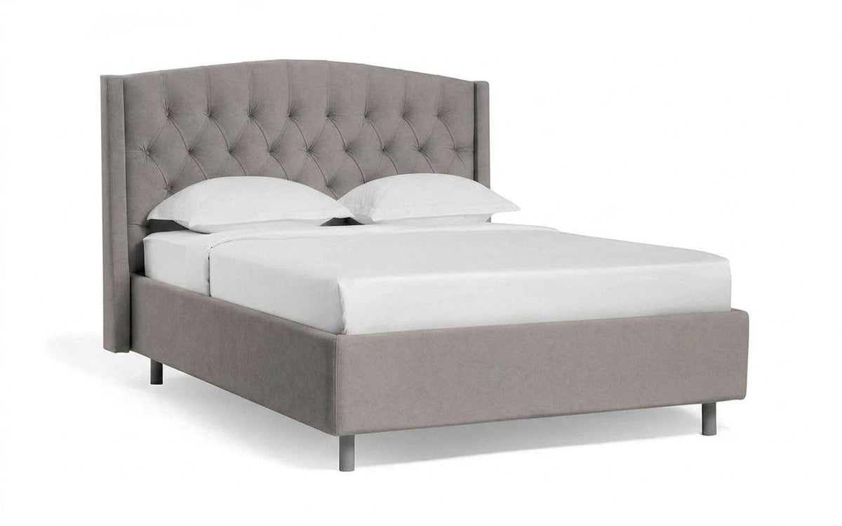 BED EXP MARGOT NOVA 90x190 Casanova Grey Slatted base