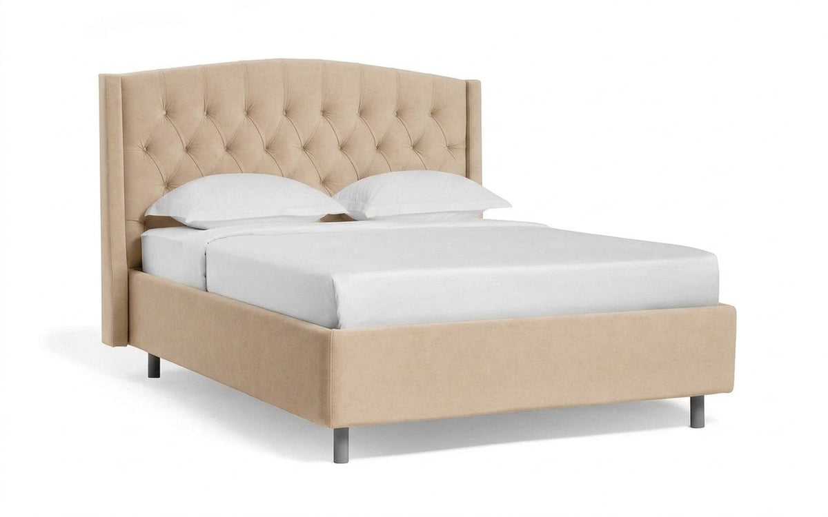 BED EXP MARGOT NOVA 90x190 Casanova Milk Slatted base