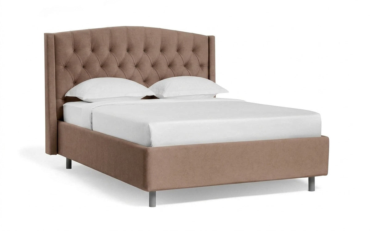 BED EXP MARGOT NOVA 90x190 Casanova Stone Slatted base