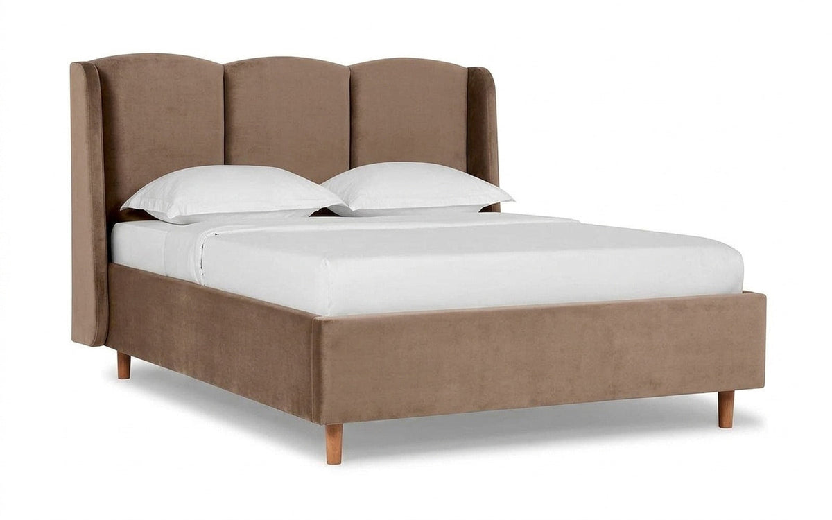 BED EXP MILORA NOVA 90x190 Casanova Stone Slatted base