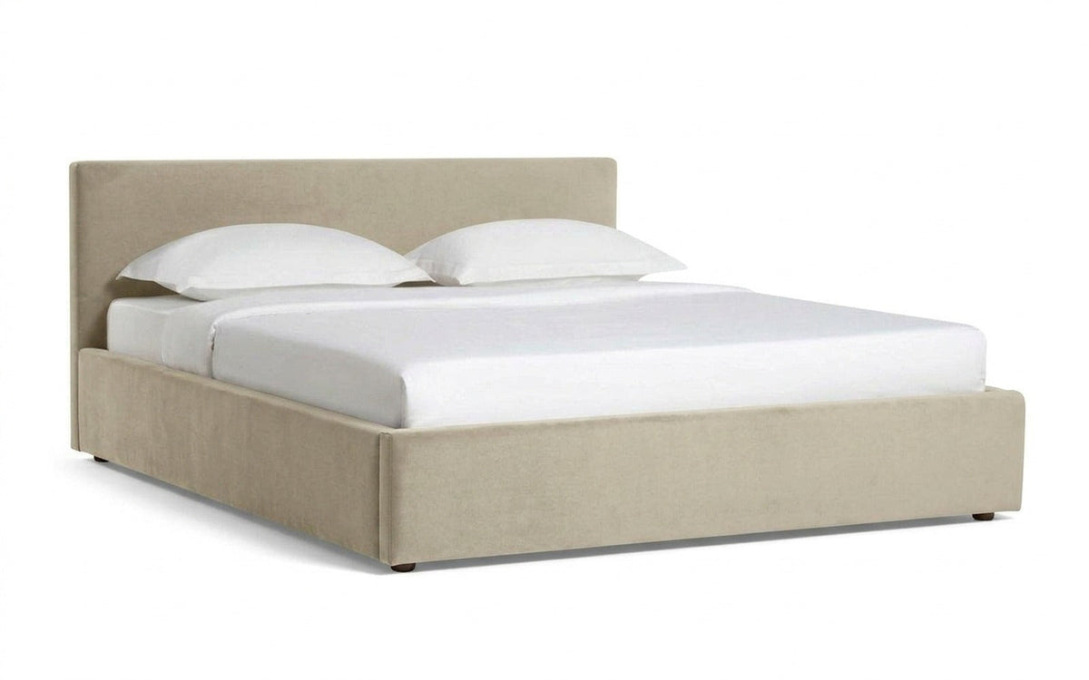 BED EXP MIRA NOVA 90x190 Sky Velvet 03 Slatted base