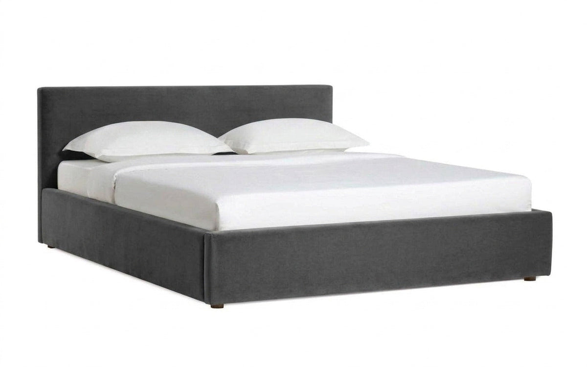 BED EXP MIRA NOVA 90x190 Sky Velvet 16 Slatted base