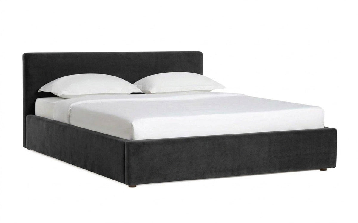 BED EXP MIRA NOVA 90x190 Sky Velvet 38 Slatted base