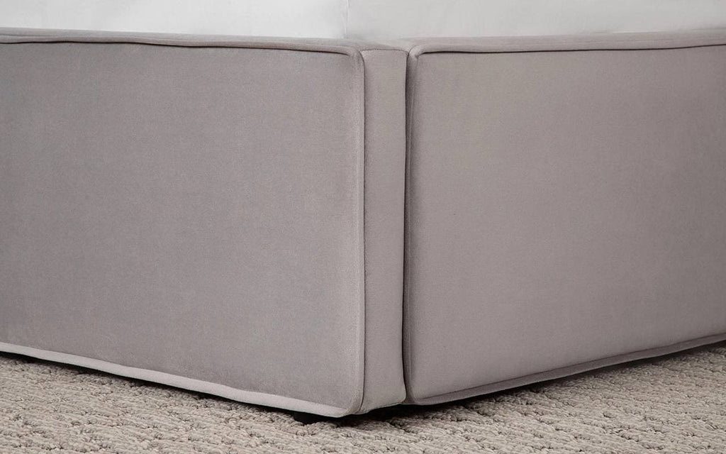 Murrey Nova bed in a bedroom interior, view 1
