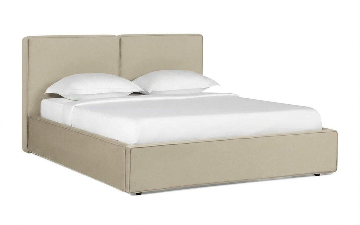 BED EXP MURREY NOVA 90x190 Sky Velvet 03 Slatted base