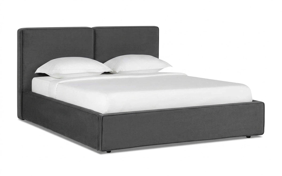 BED EXP MURREY NOVA 90x190 Sky Velvet 16 Slatted base