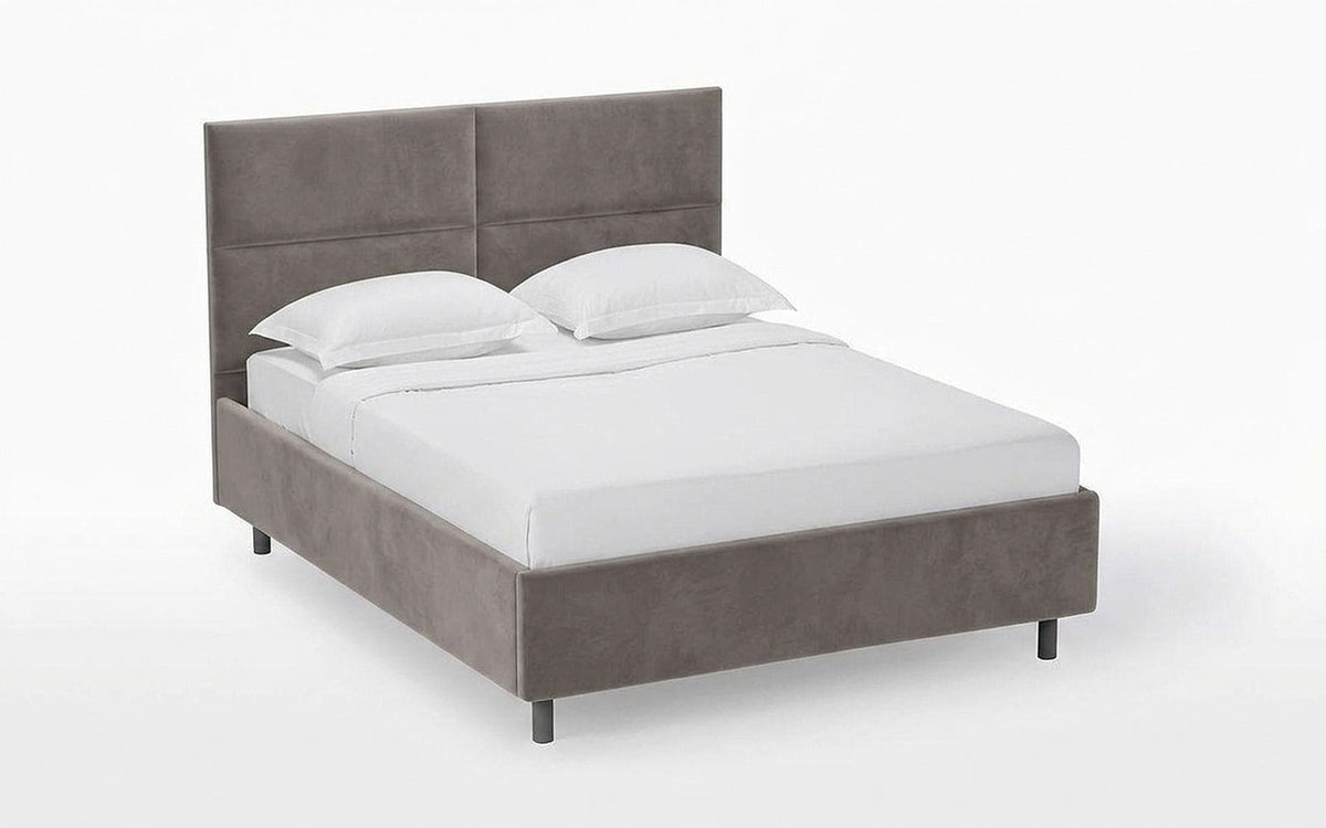 BED EXP ORLANDO NOVA 90x190 Casanova Grey Slatted base