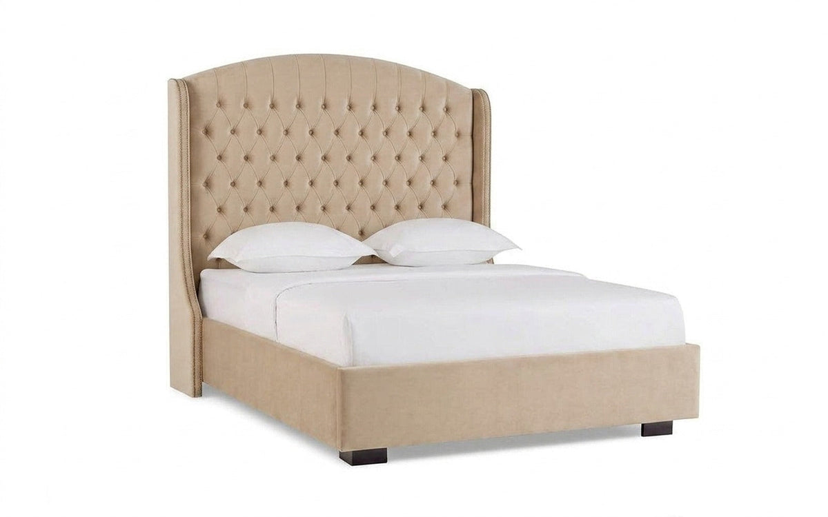 BED EXP RACHEL 140x190 Casanova Milk Slatted base